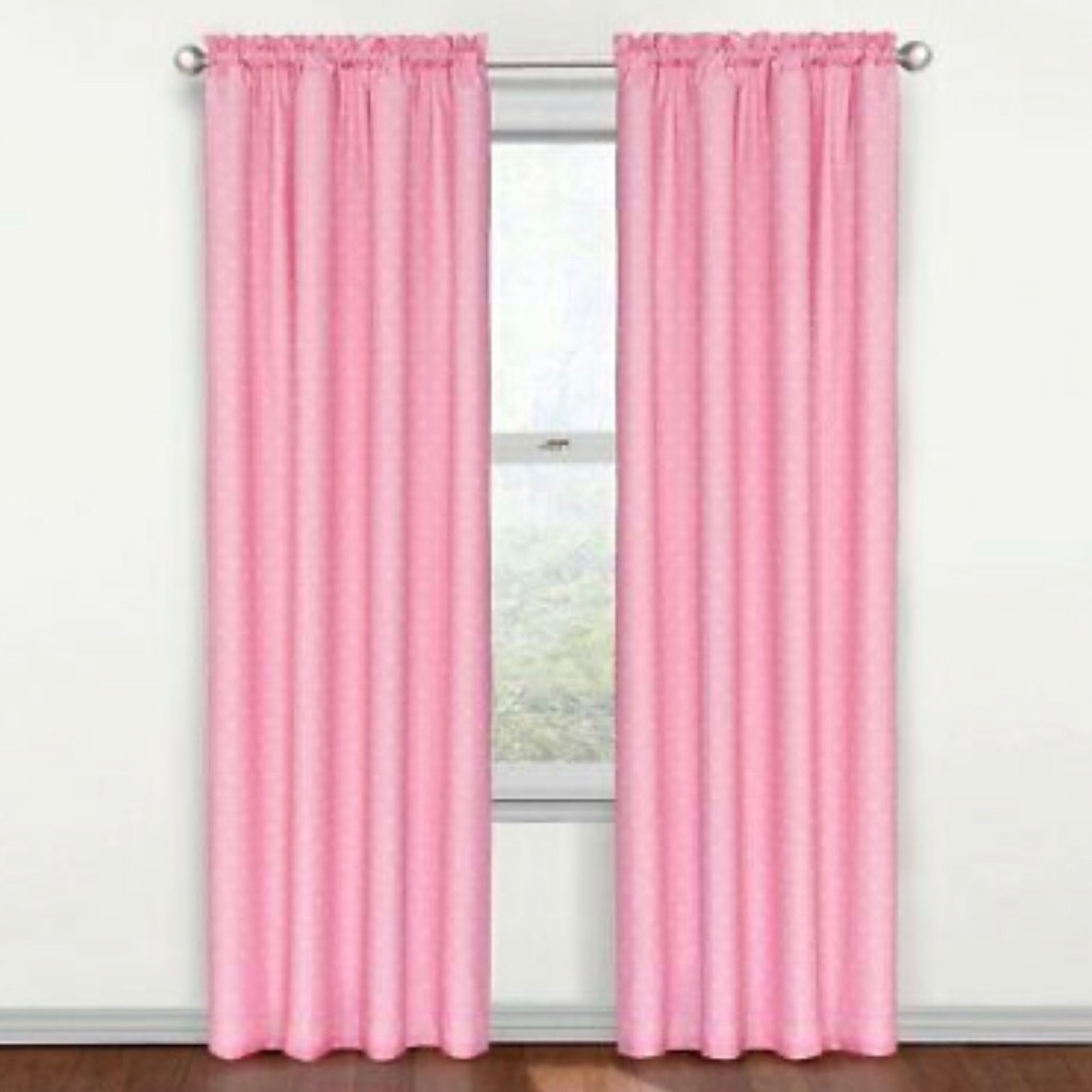 Eclipse Pink Polka Dot Blackout Panel